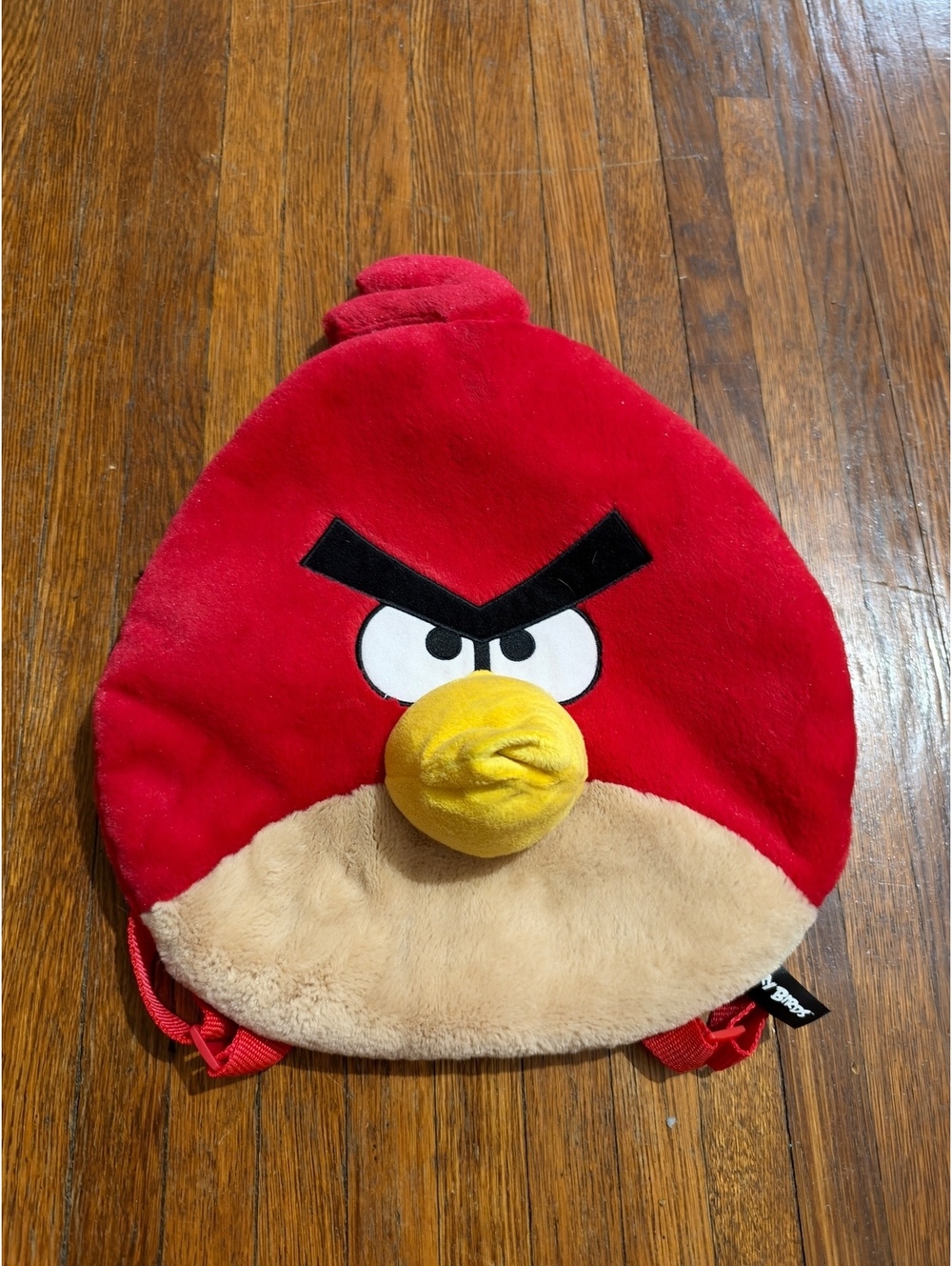 Angry Birds Plush Backpack Red Bird 2012 Animations Bag
